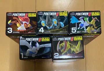 shodo 포켓몬 6 컴플리트 세트