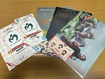 미세스 그린애플 제일복권 파일 레터 세트 입체 메모