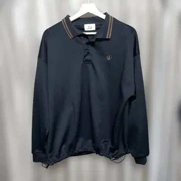 WETTEMPT 긴팔 카라 부착 피케 셔츠