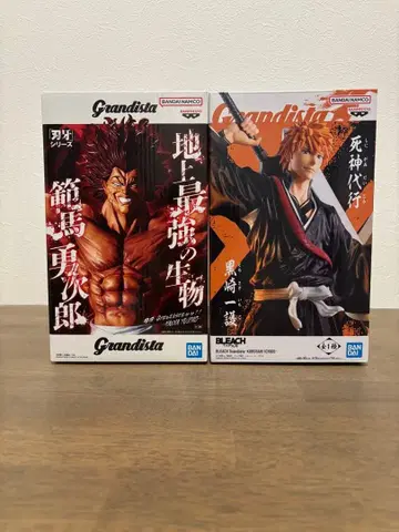 바키 Grandista 한마 유지로 BLEACH 쿠로사키 이치고 피규어