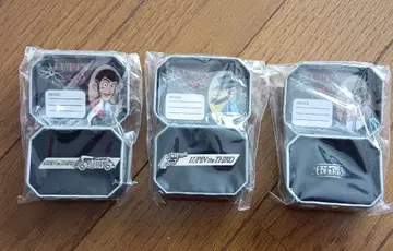 루팡 3세 넥타이핀 반지 반지 3종 세트 레어