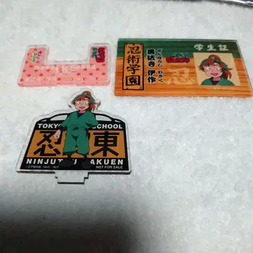 닌타마 닌타마 란타로 도쿄 돔 시티 젠포지 잇사쿠 아크릴 스탠드 학생증