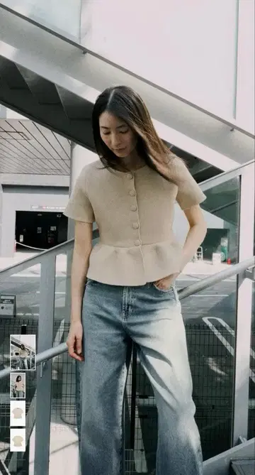 ZARA 플럼 니트 샌드