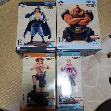 원피스 MASTERISE EXPEC 피규어 4체 세트 개봉 완료