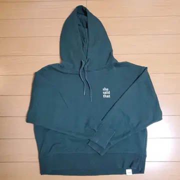 niko and - 후드 부착 후드티 M 사이즈 다크 그린