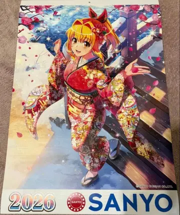 SANYO(산요) 바다 이야기 마린쨩 벽걸이 달력 2026