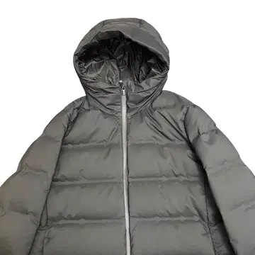 유니클로 심리스 다운 푸드코트 3XL 블랙