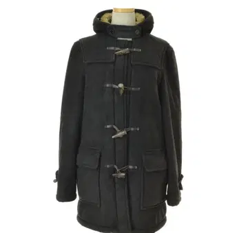 영국제 글로버올 더플 코트 페이크 스웨이드 무스탕 M 사이즈