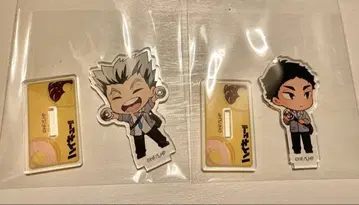 하이큐 잭인더도넛 아크릴 미니 스탠드 보쿠토 코타로 아카아시 케이지