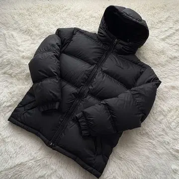 [ 새상품급 ] 엘엘빈 L.L.Bean 자수 로고 다운 자켓 블랙 S