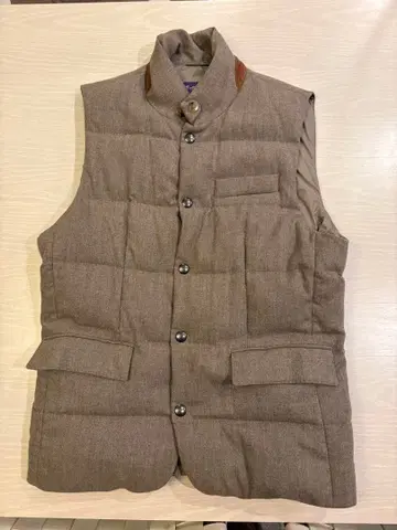 랄프 로렌 퍼플 라벨 다운 베스트