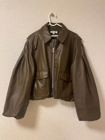 MOUSSY 가죽 자켓