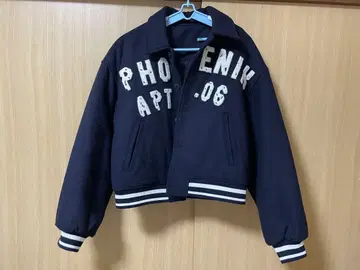 ZARA 패치 부착 퀼트 봄버 자켓