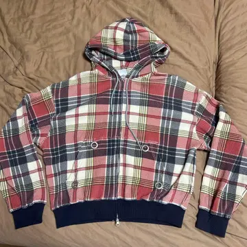 더블 지퍼 후드티