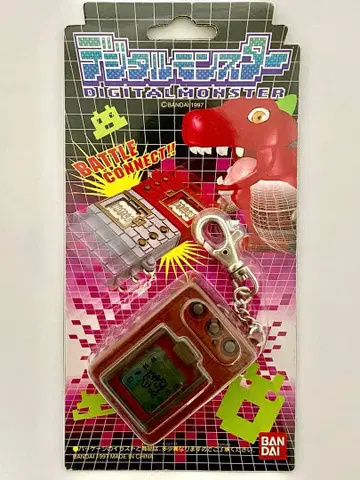초대 디지털몬스터 Ver.1 박스 포함 작동 확인 완료 (브라운)