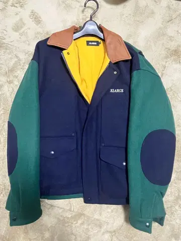 XLARGE 캐주얼 자켓 네이비/그린