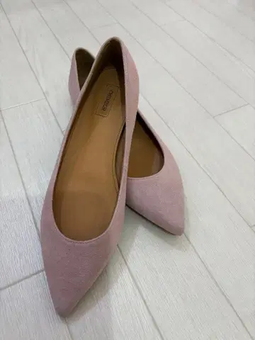 CHEMBUR 핑크 스웨이드 스틸레토 펌프스