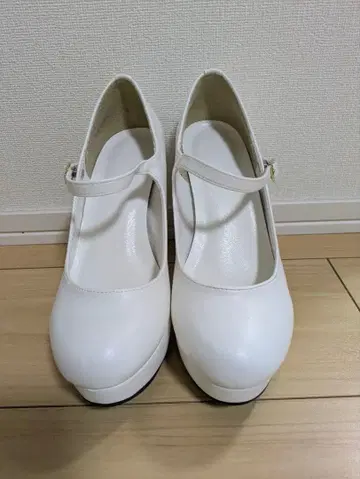 스트랩 힐 펌프스 11cm 힐