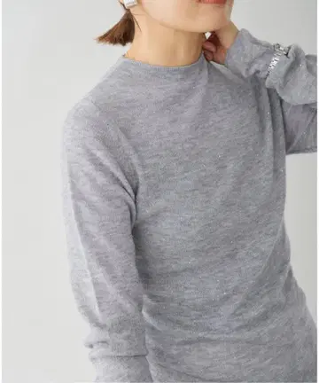 [ 택 포함 ] 이에나 마이크로 스팬 글루 울 니트