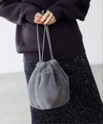 IENA [ 마르코 마시 ] 인조 모피 BAG