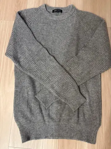 BEAMS HEART 그레이 니트 스웨터 M