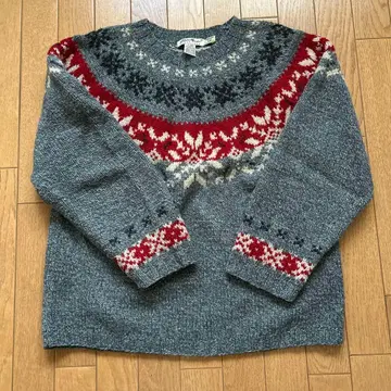 Eddie Bauer 페어아일 패턴 스웨터 S/P 여성용