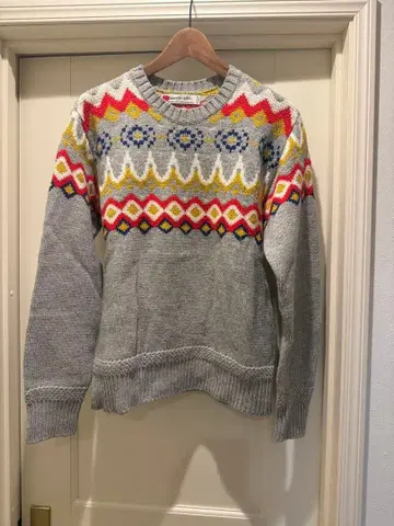 세그시그 니트 스웨터 그레이