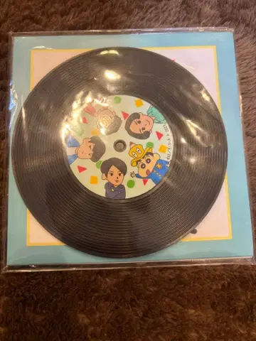 마카로니 연필 짱구는 못말려(크레용 신짱) 레코드 코스터