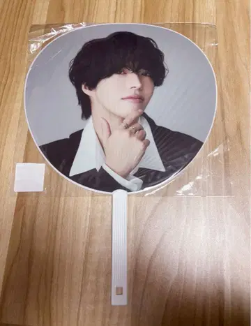 스토푸리 사토미 군 점보 부채 실사 원맨 굿즈