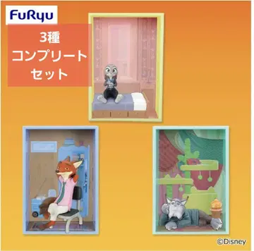 주토피아2 컨셉 피규어 ~칠 아웃~ 닉 주디 파우버트