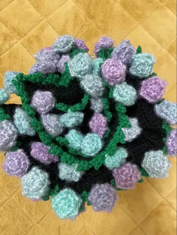 플라워 담요 미사용입니다.