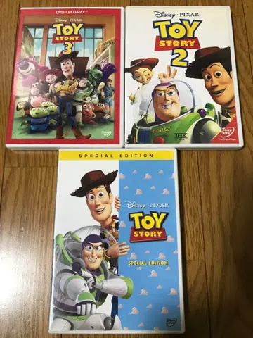 토이 스토리 1~3 DVD 3작품 세트 (2010 미국)