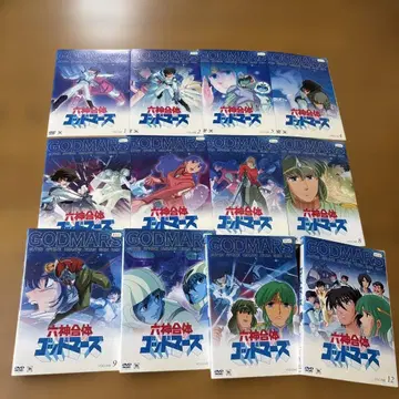 육신합체 갓마즈 DVD 전 12권 세트