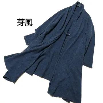 새상품급 메이푸 울 하오리 코트 가디건 M-L 센소유니코