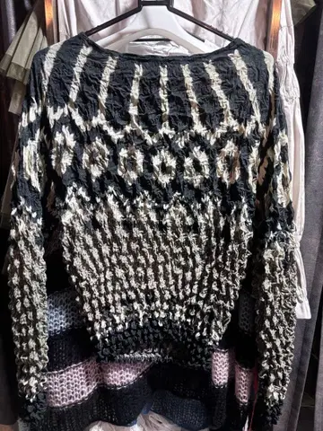 MASU 긴팔 니트 46 사이즈 팝콘