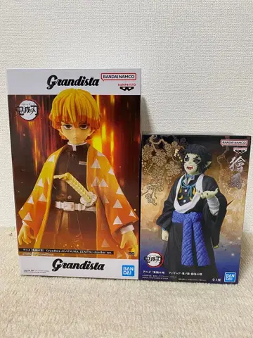 귀멸의 칼날 Grandista 아가츠마 젠이츠 & 귀노장 카이가쿠 피규어