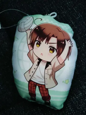 ROUND1 한정 헤타리아 쿠션 키링 로마노 2