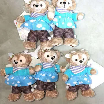 도쿄디즈니씨 wishing wing 인형 배지 5개 더피