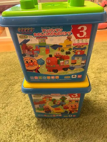 호빵맨 신나는 탈것 바구니