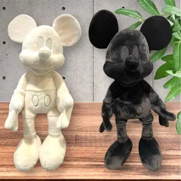 새상품 미키 봉제 인형 대 화이트&블랙 담요 코스트코