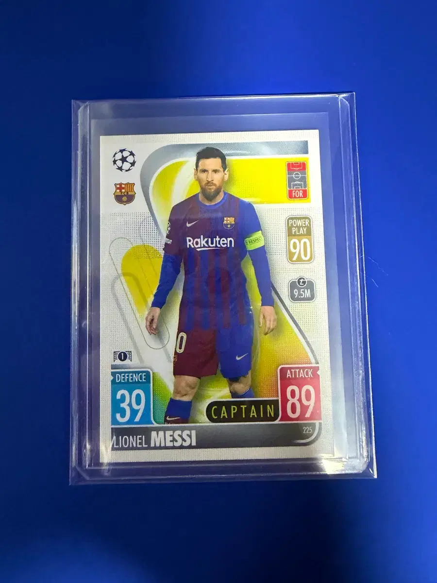 스포츠카드 Topps 탑스 리오넬 메시 Lionel Messi