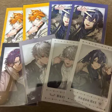 니지산지 윈터 데이트 폴라로이드풍 카드