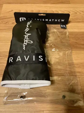 Travis Mathew 드라이버용 골프헤드커버 블랙