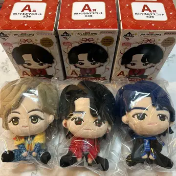 미세스 제일복권 Mrs. GREEN APPLE A상 봉제 인형 전 3종