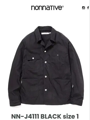 nonnative 블랙 자켓
