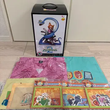 주토피아 피규어 세트 7개 세트