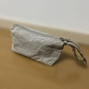 나카가와 마사시치 상점 린넨 캔버스 사나다 끈 파우치 새상품급