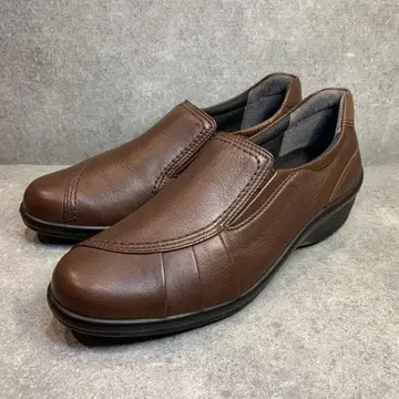 [ 미사용급 ] 아킬레스 솔보 컴포트 슈즈 슬립온 가죽 23cm