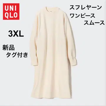 UNIQLO 유니클로 수플레얀 원피스 스무스 3XL 택 포함 새상품