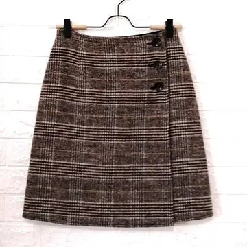 새상품 URBAN RESEARCH ROSSO 리버서블 랩스커트